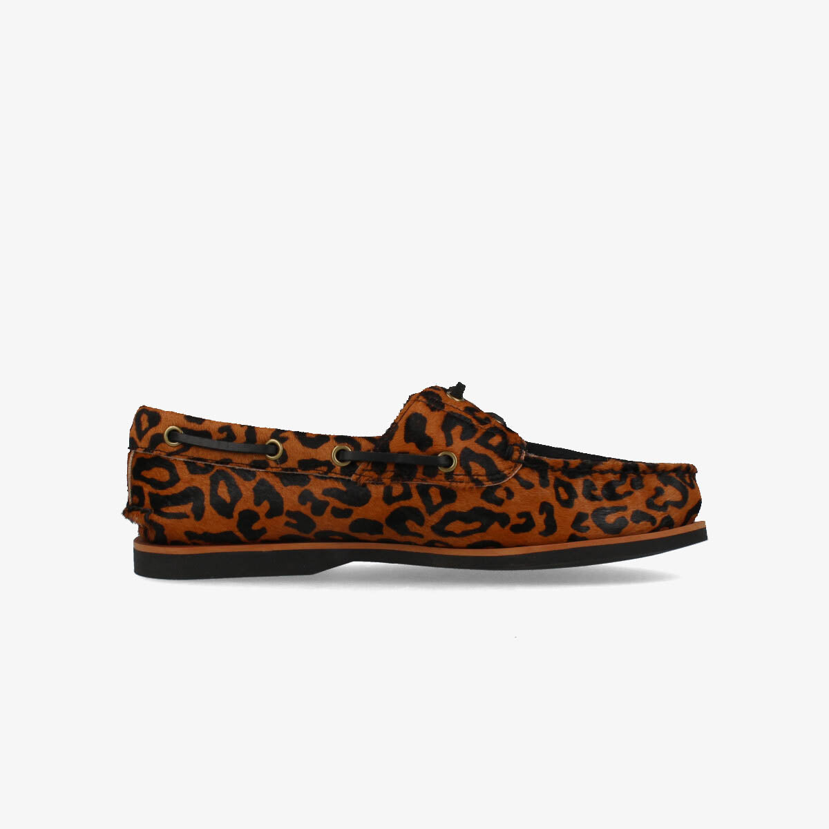 TIMBERLAND CLASSIC 2EYE BOAT SHOE WACKO MARIA BROWN LEOPARD a5yyb