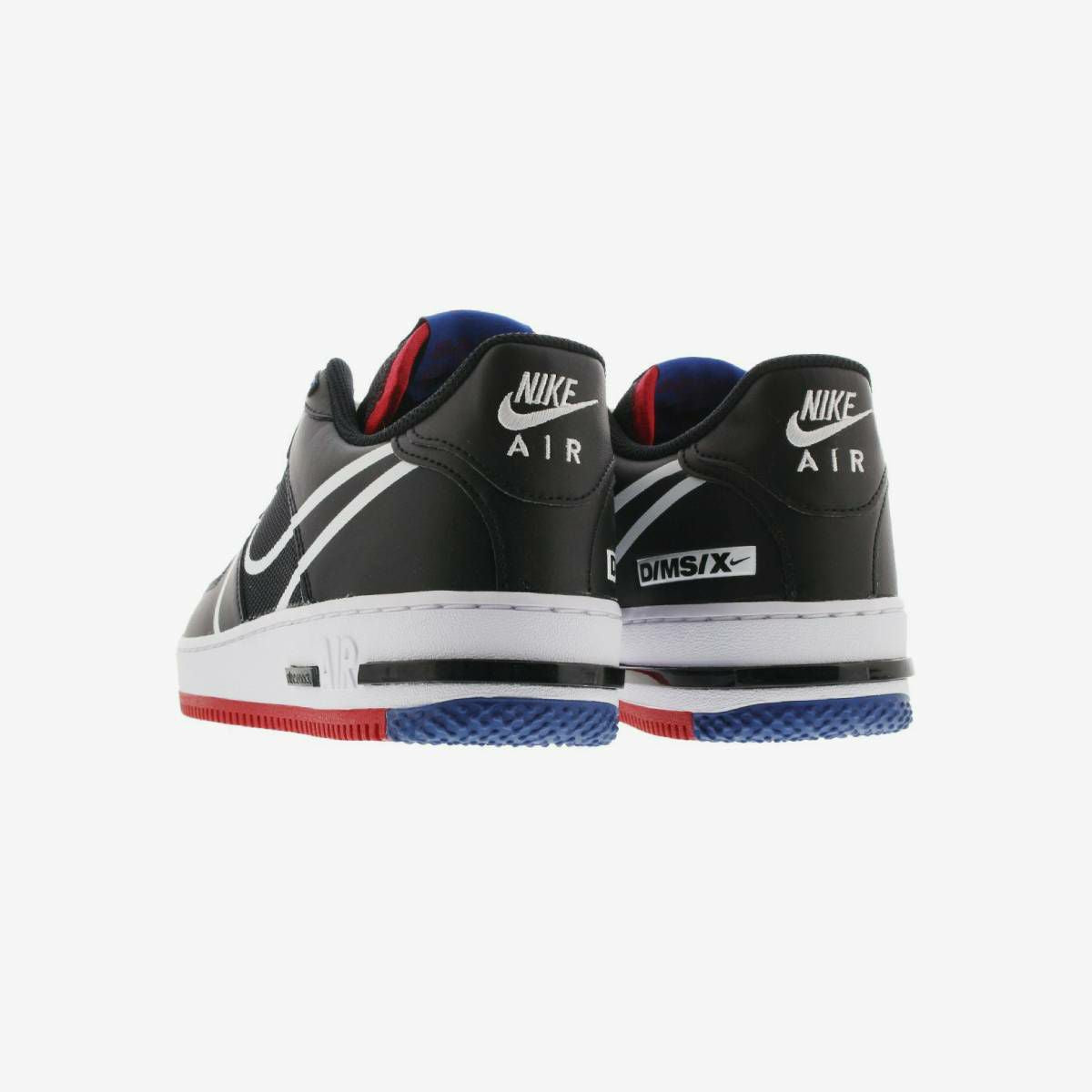 Air force 1 outlet black gym blue