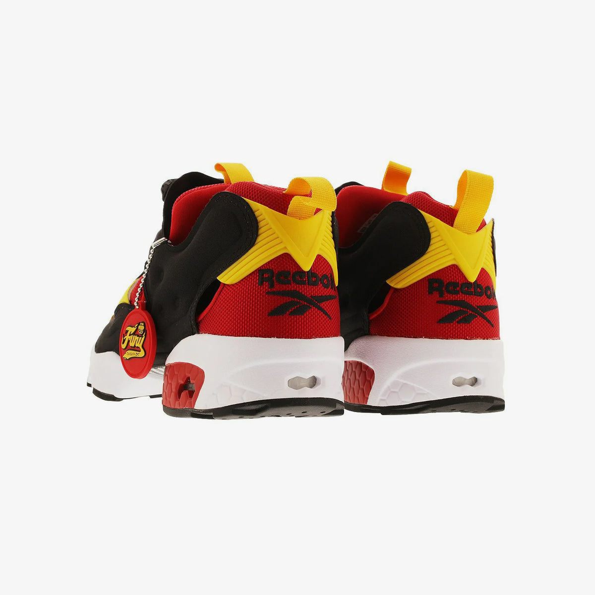 Reebok INSTA PUMP FURY OG MU SCARLET/BLACK/TOXIC YELLOW eh1788