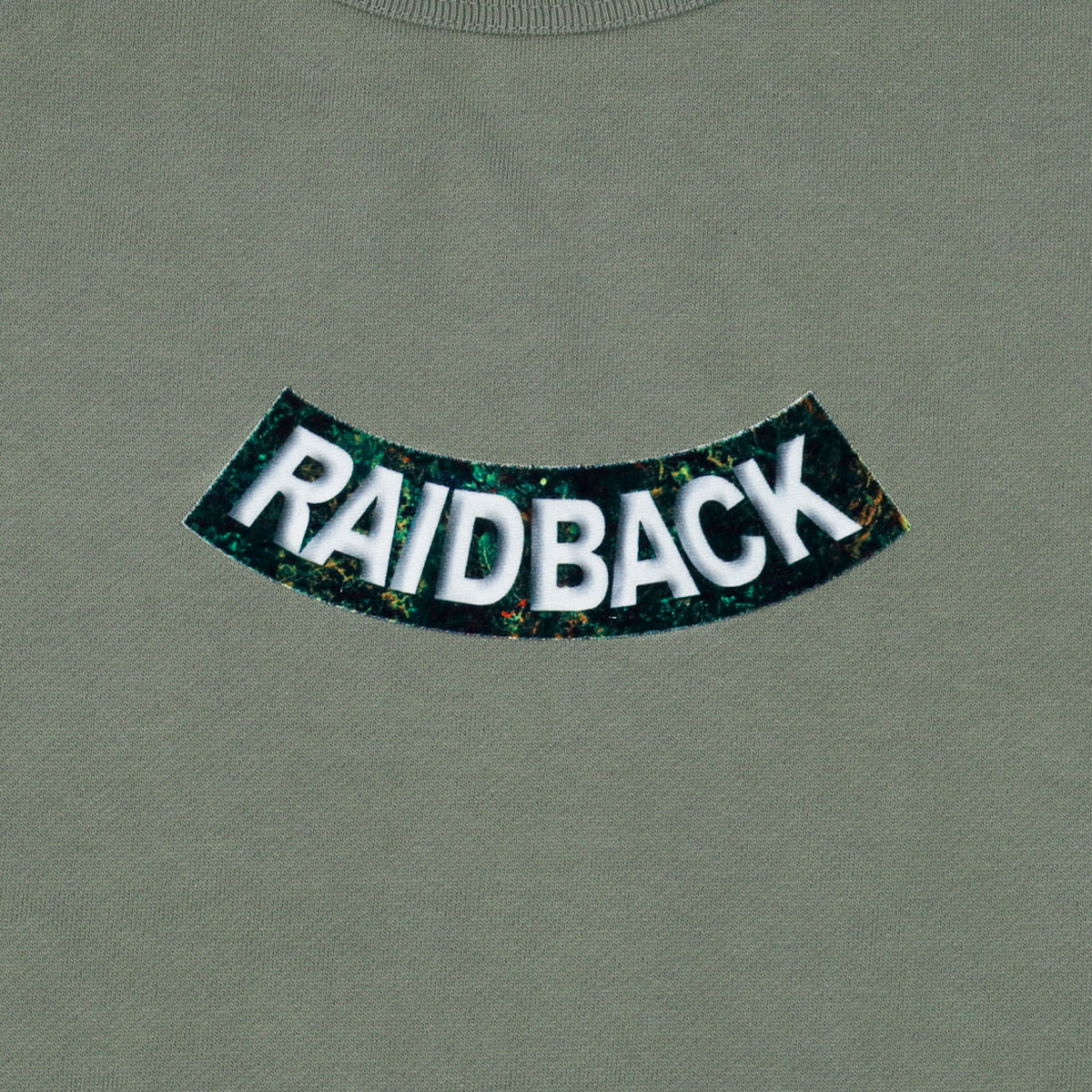 raidback fabric Velour Arch Crewneck Sweatshirt 【R.W. CAMO ...