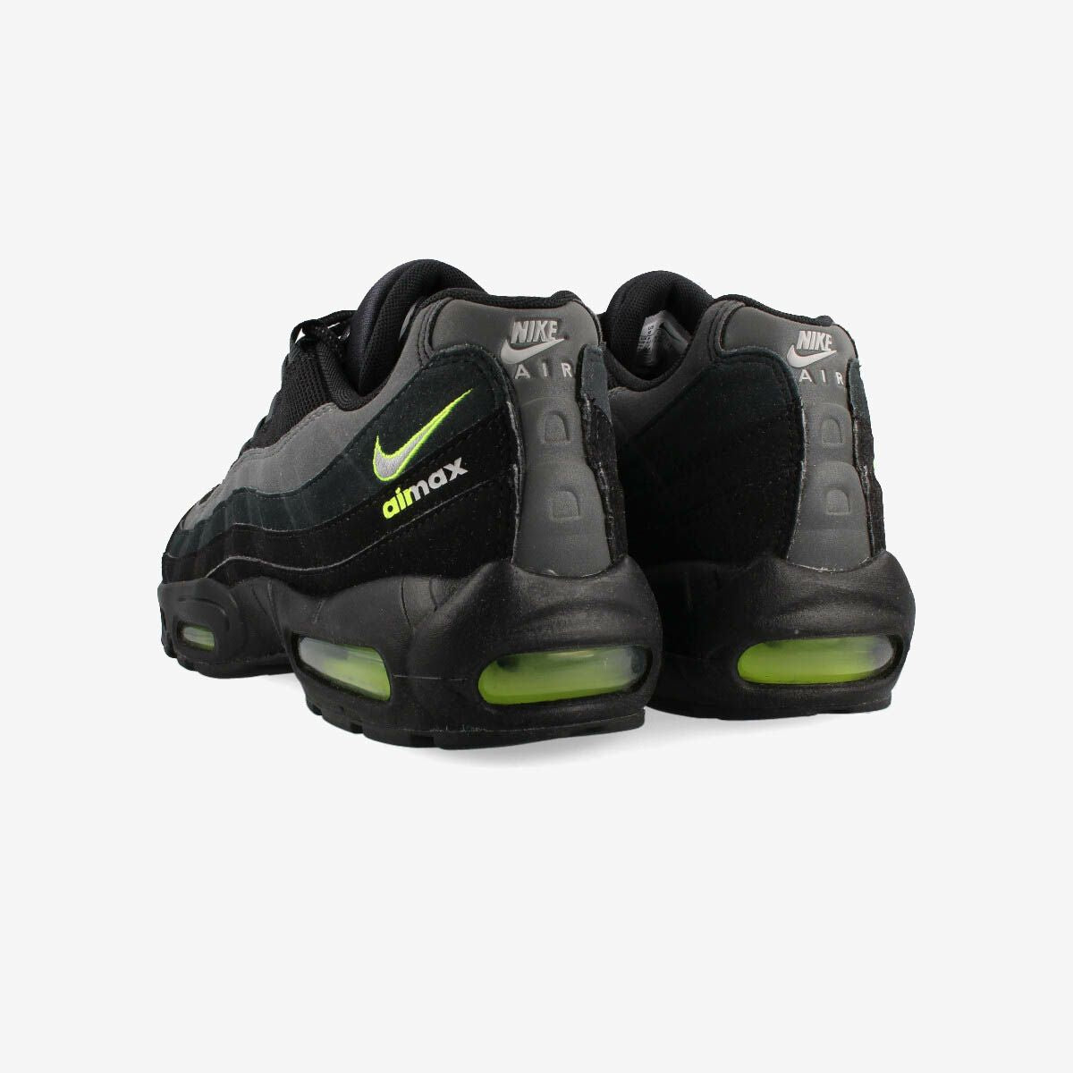 NIKE AIR MAX 95 BLACK/LT SMOKE GREY/VOLT – KICKS LAB.