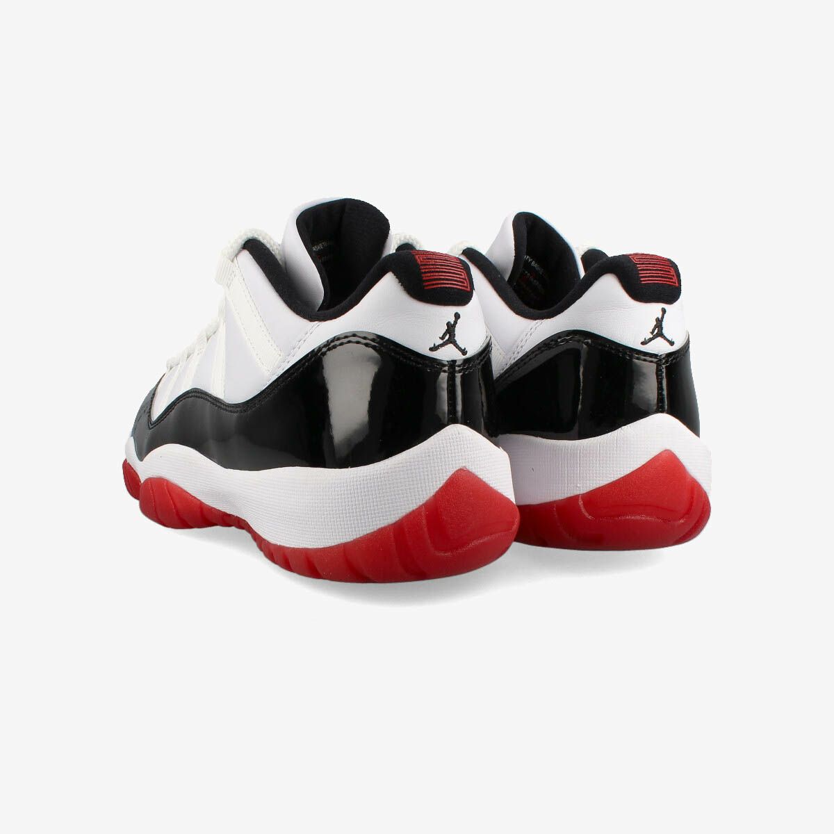 NIKE AIR JORDAN 11 RETRO LOW WHITE/UNIVERSITY RED/BLACK av2187-160