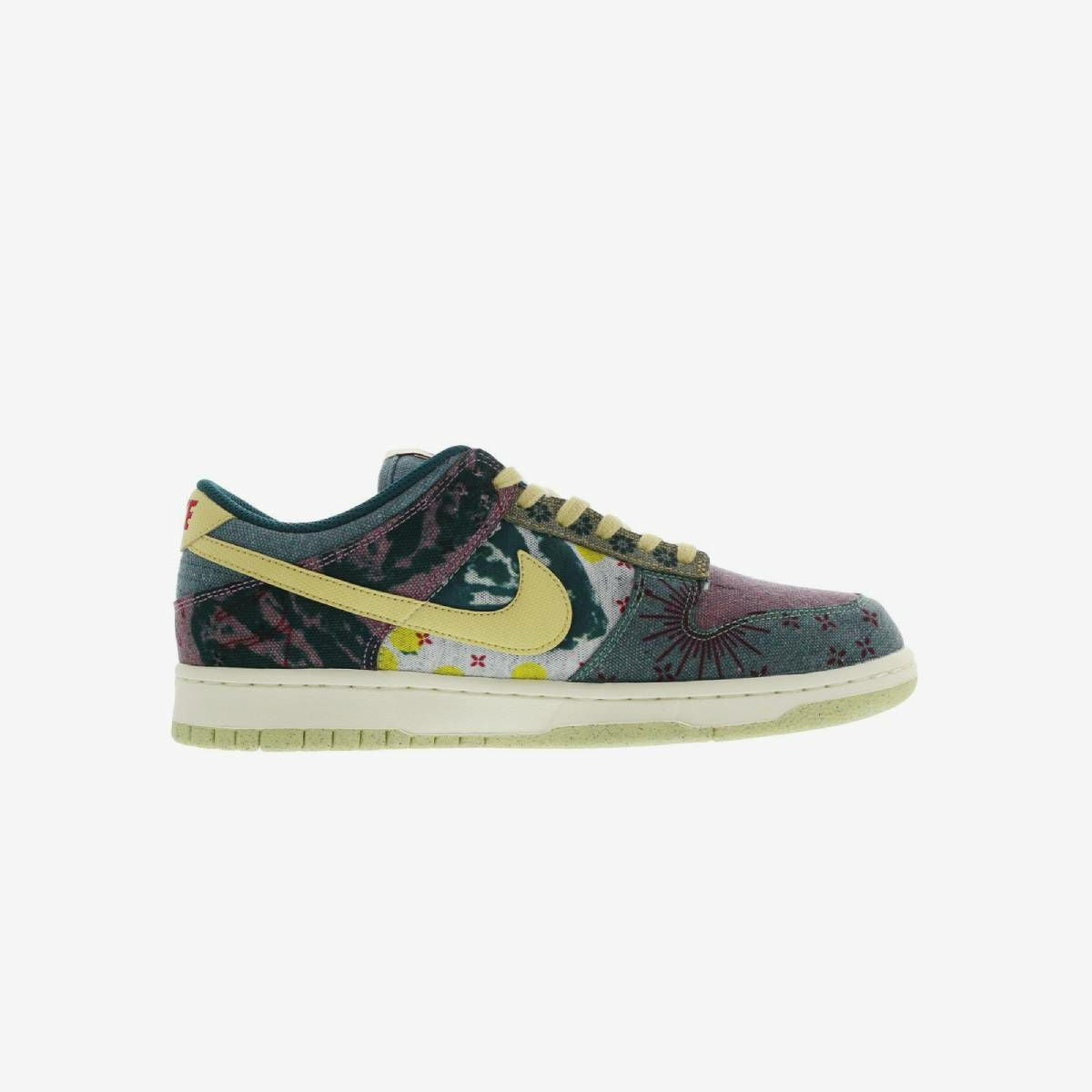 NIKE DUNK LOW SP MULTI COLOR/MIDNIGHT TURQUOISE/CARDINAL RED/LEMON 