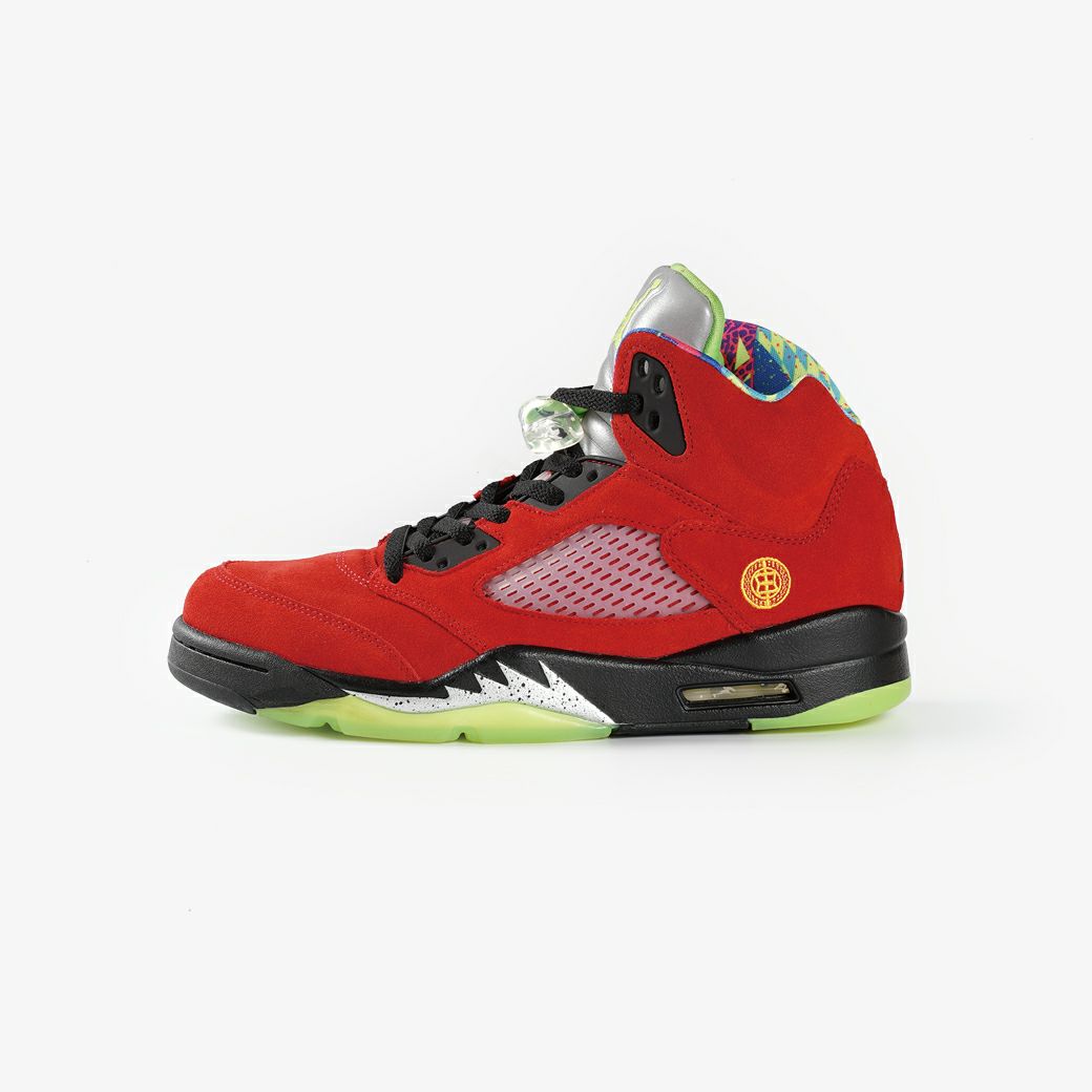 NIKE AIR JORDAN 5 RETRO SE VARSITY MAIZE/SOLAR ORANGE [WHAT THE]