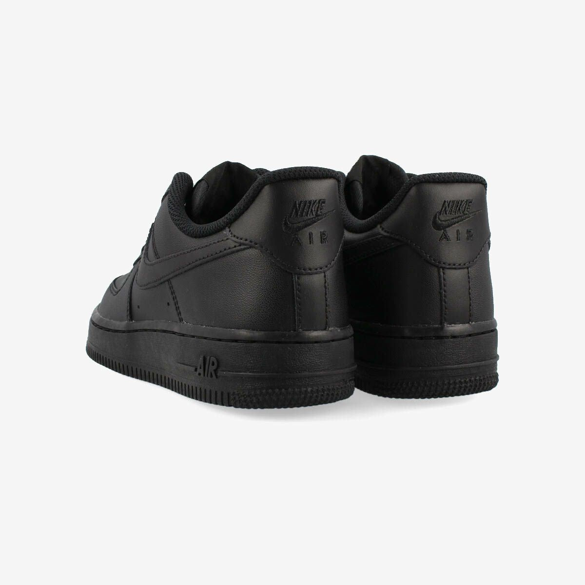 NIKE WMNS AIR FORCE 1 '07 BLACK/BLACK DD8959-001 af1-low-w-blk ...