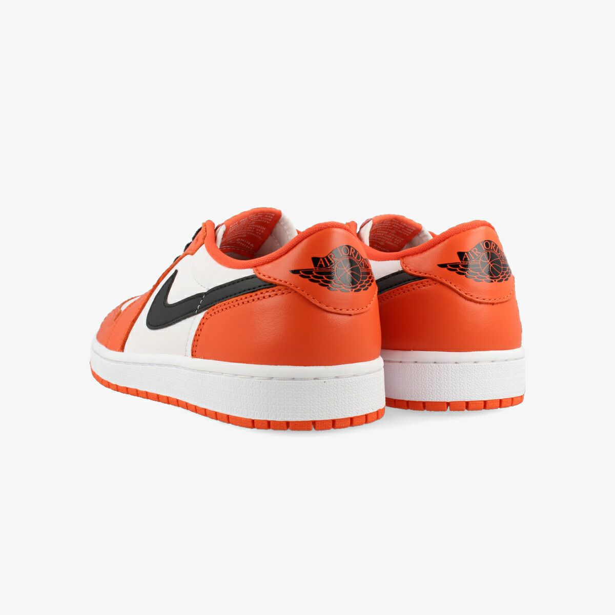 NIKE AIR JORDAN 1 LOW OG ORANGE/WHITE/BLACK [SHATTERED BACKBOARD