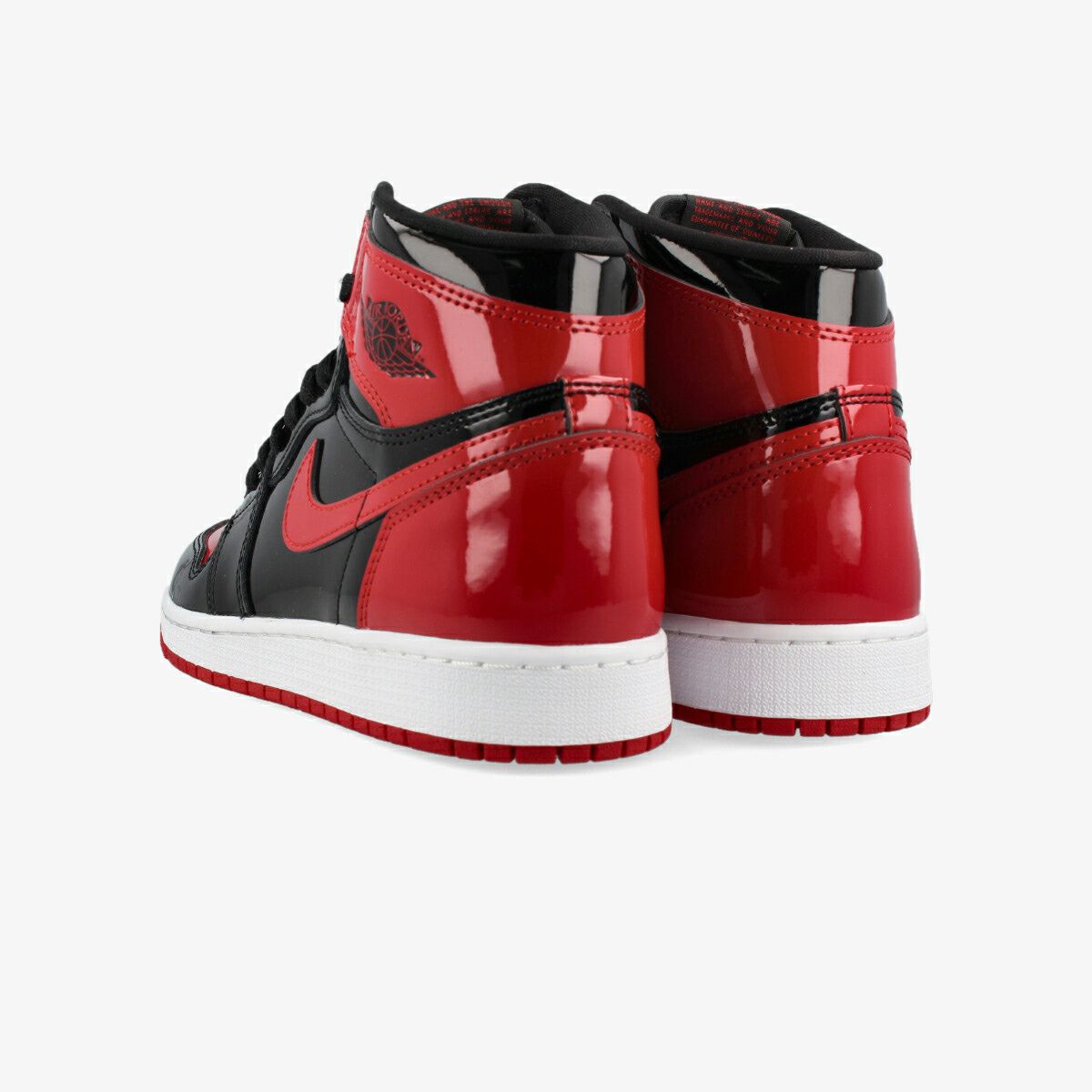 NIKE AIR JORDAN 1 RETRO HIGH OG GS BLACK/WHITE/VARSITY RED [BRED