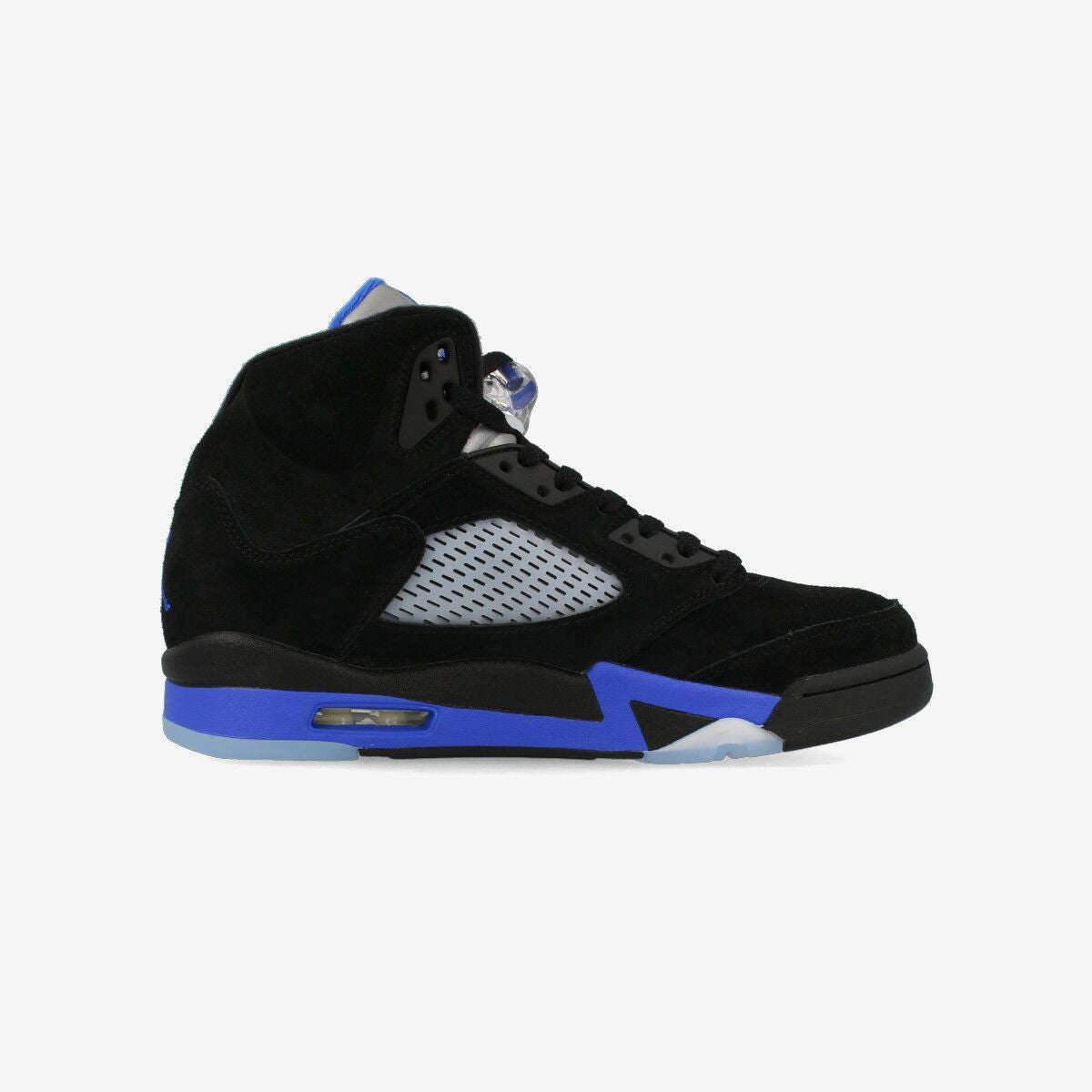 NIKE AIR JORDAN 5 RETRO BLACK/RACER BLUE/REFLECTIVE SILVER ct4838