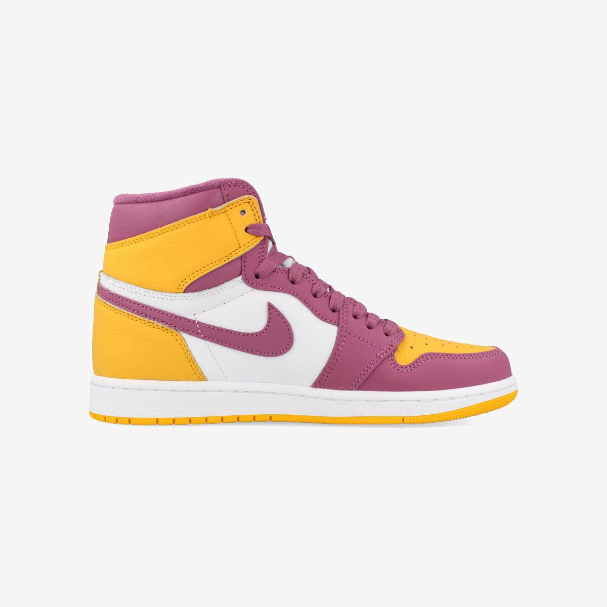 NIKE AIR JORDAN 1 RETRO HIGH OG UNIVERSITY GOLD/LIGHT BORDEAUX