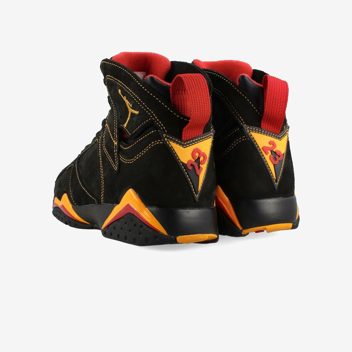 NIKE AIR JORDAN 7 RETRO BLACK/CITRUS/VARSITY RED cu9307-081