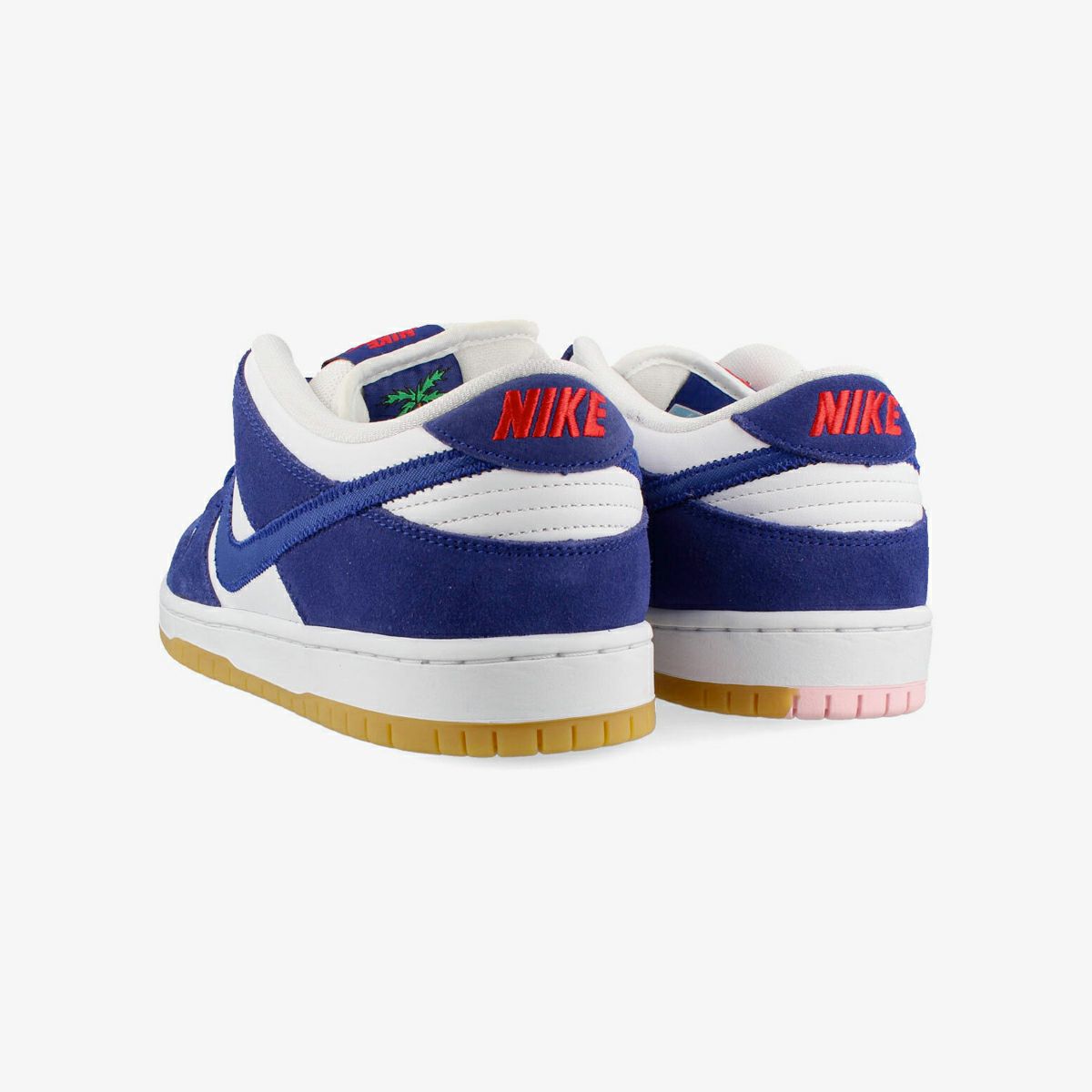 NIKE SB DUNK LOW PRO PRM DEEP ROYAL BLUE/WHITE/SPORT RED/GUM LIGHT