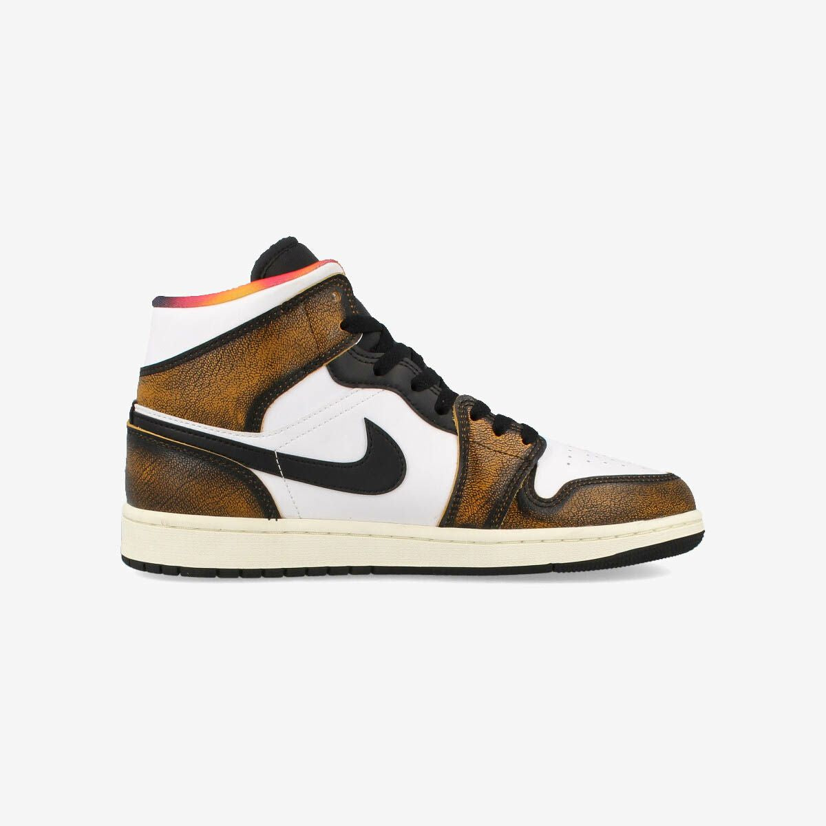 NIKE AIR JORDAN 1 MID SE BLACK/TAXI/WHITE/SAIL – KICKS LAB.