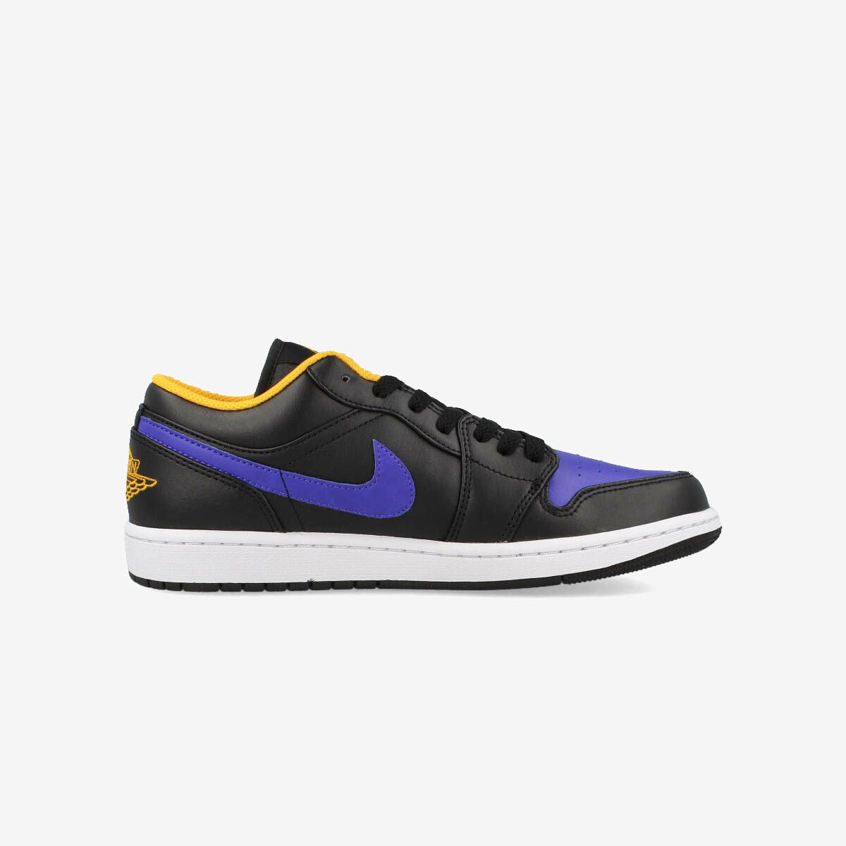 NIKE AIR JORDAN 1 LOW BLACK/DARK CONCORD/TAXI – KICKS LAB.