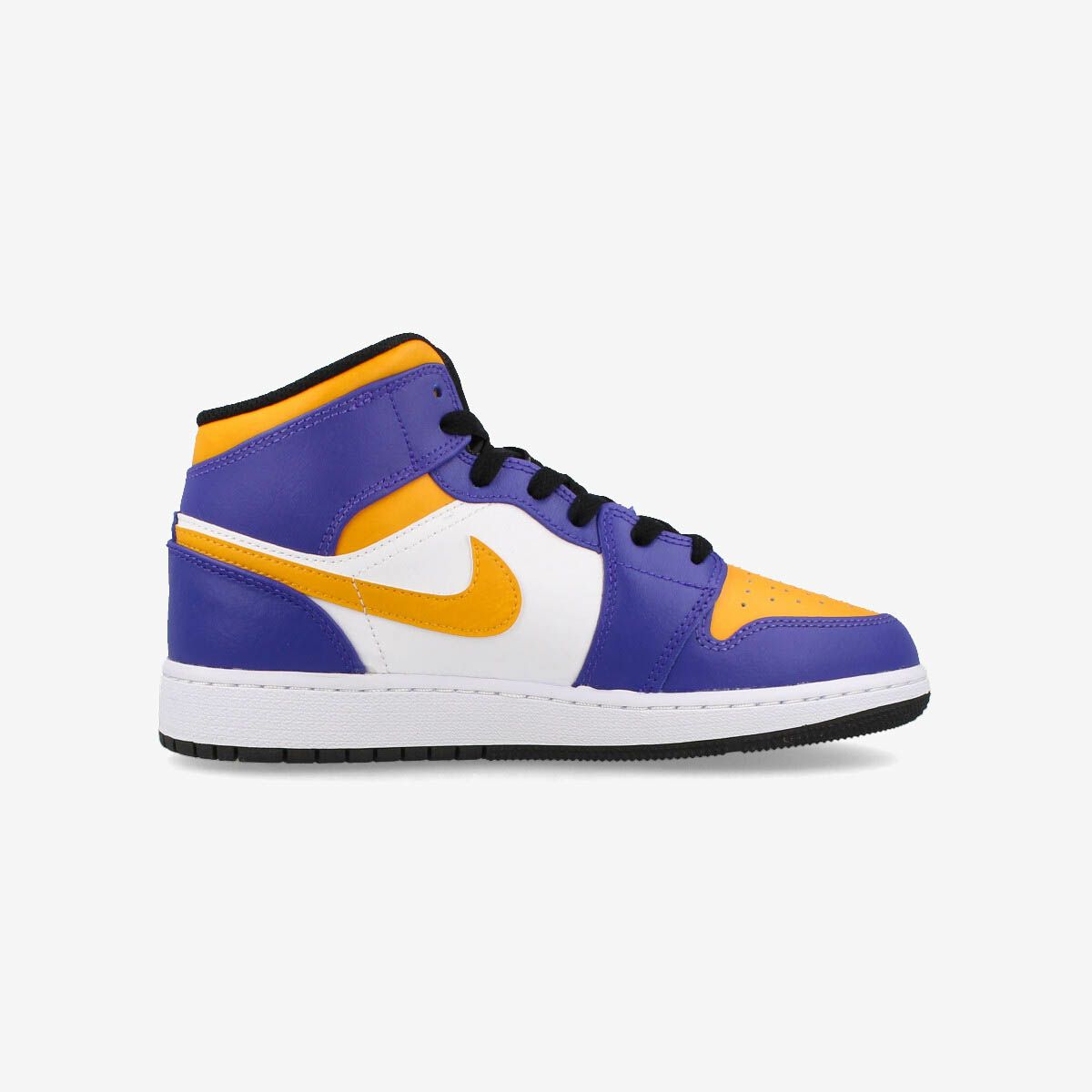 NIKE AIR JORDAN 1 MID GS DARK CONCORD/TAXI/WHITE/BLACK – KICKS LAB.