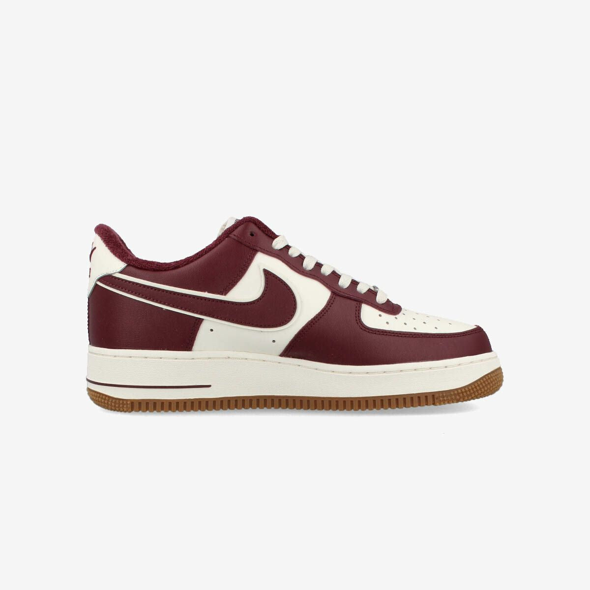 NIKE AIR FORCE 1 '07 LV8 SAIL/NIGHT MAROON/GUM MED BROWN – KICKS LAB.