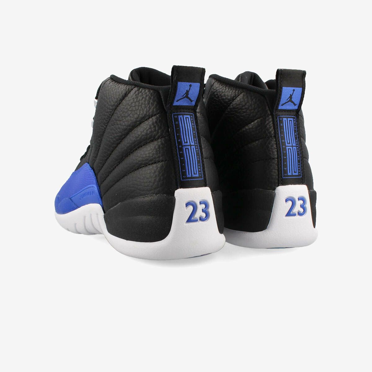 NIKE WMNS AIR JORDAN 12 RETRO BLACK/HYPER ROYAL/METALLIC SILVER/WHITE