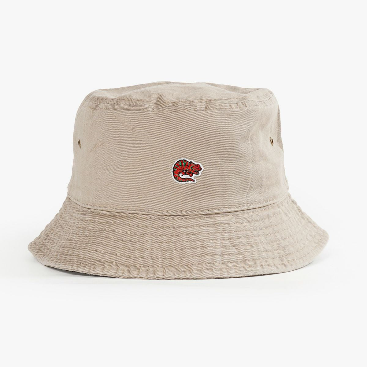 CRSB Small Chameleon Logo Bucket Hat KHAKI