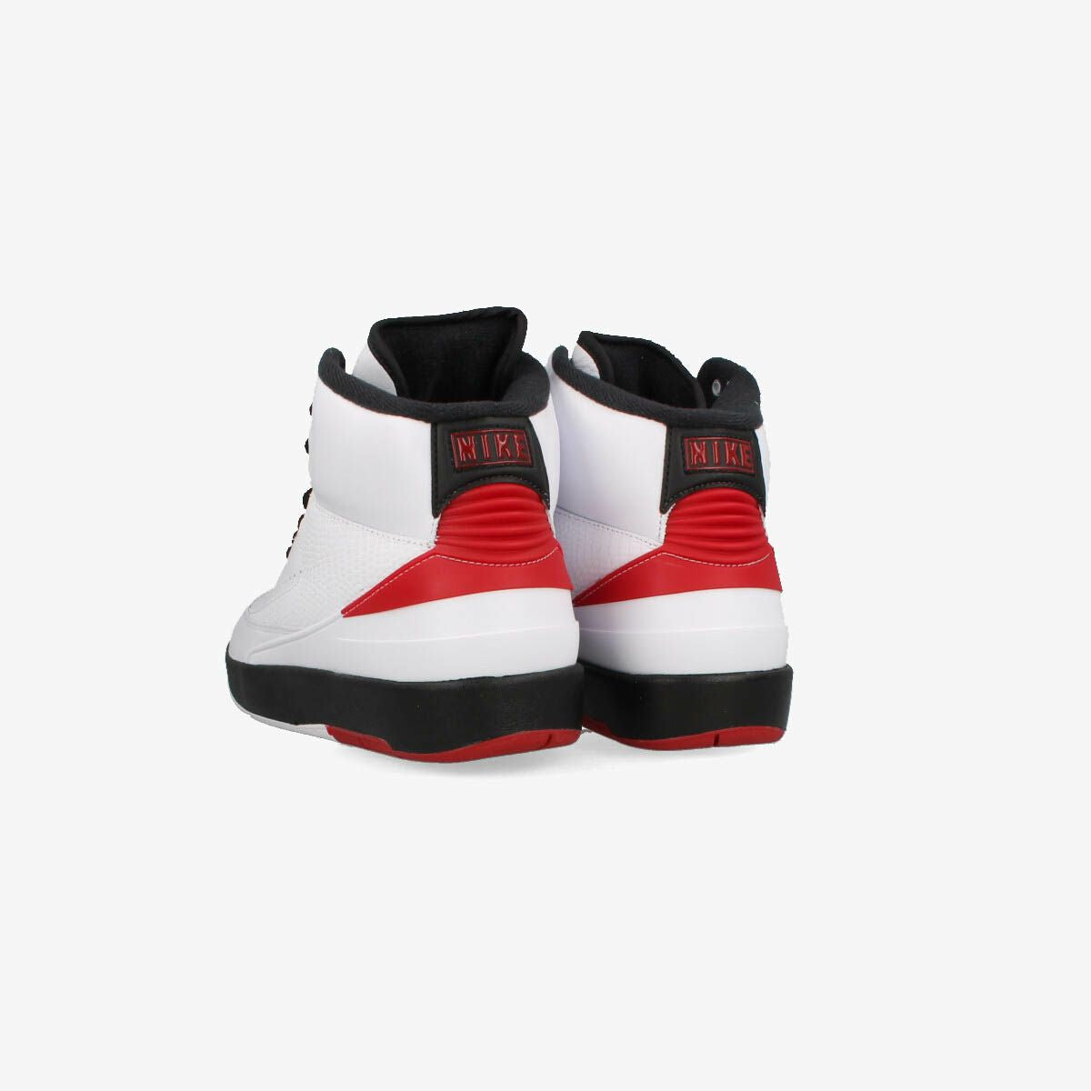 NIKE AIR JORDAN 2 RETRO WHITE/VARSITY RED/BLACK [CHICAGO]