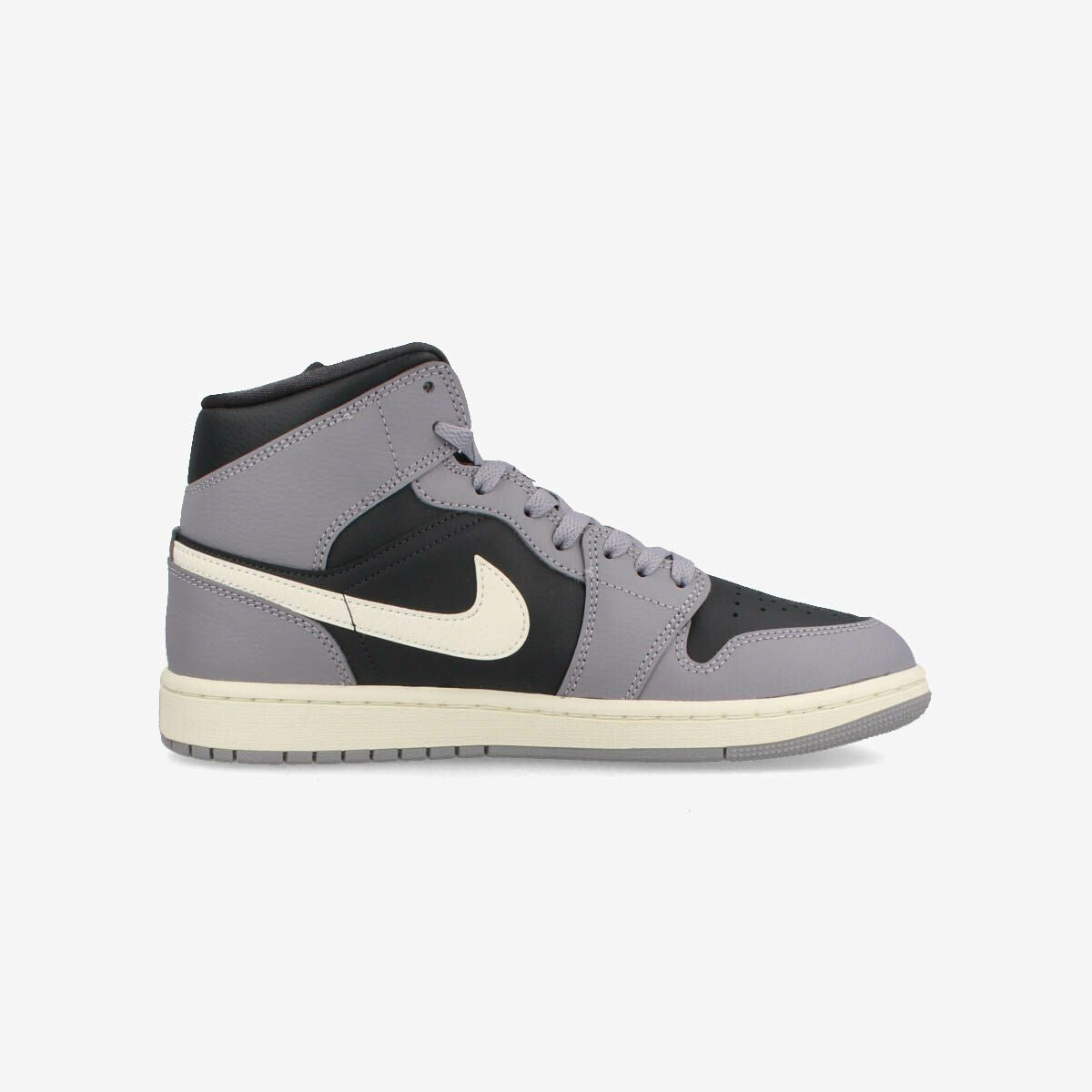 NIKE WMNS AIR JORDAN 1 MID CEMENT GRAY/SAIL/ANTHRACITE – KICKS LAB.