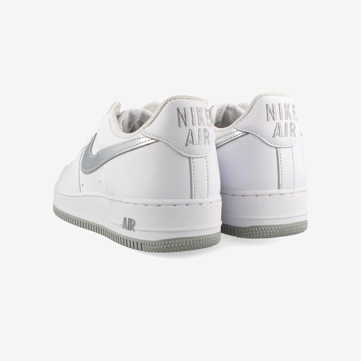 NIKE AIR FORCE 1 LOW RETRO WHITE/METALLIC SILVER/METALLIC GOLD