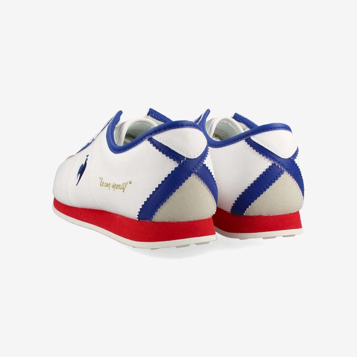 le coq sportif LCS MONTPELLIER CF WHITE/TRICOLOR – KICKS LAB.