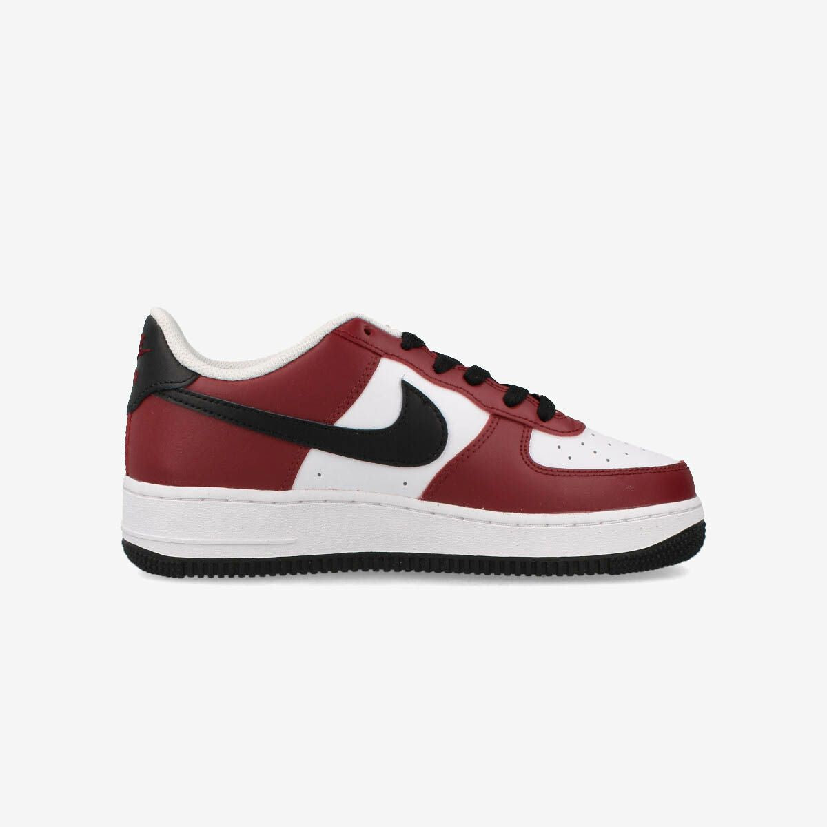 Air force 1 lv8 (gs) university red/ discount black-white