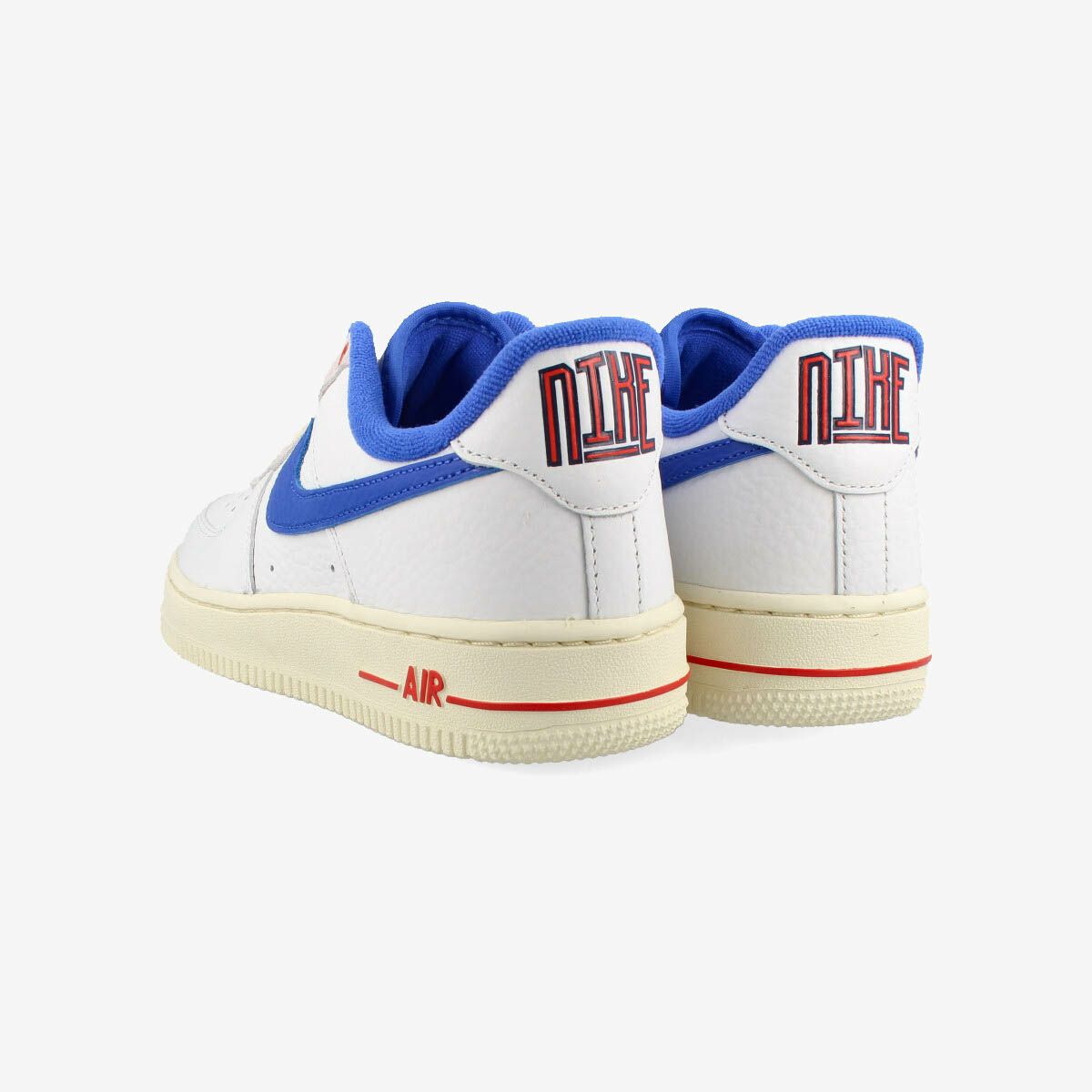 NIKE WMNS AIR FORCE 1 '07 LX SUMMIT WHITE/HYPER ROYAL/PICANTE RED 【COM