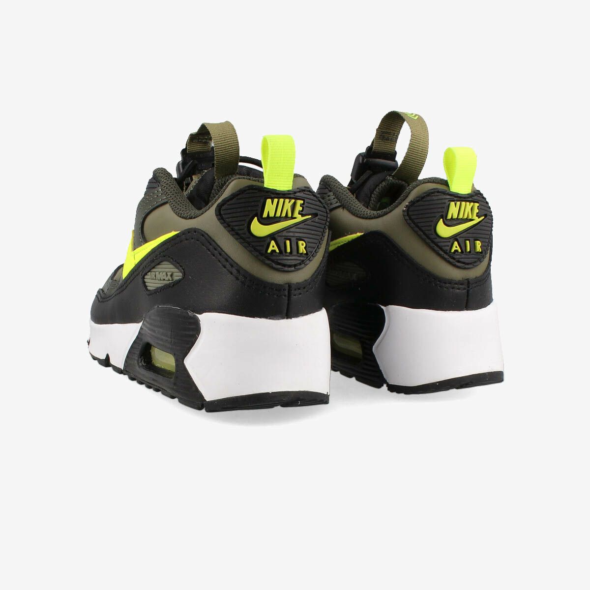 NIKE AIR MAX 90 TOGGLE BP MEDIUM OLIVE/SEQUOIA/BLACK/VOLT – KICKS LAB.