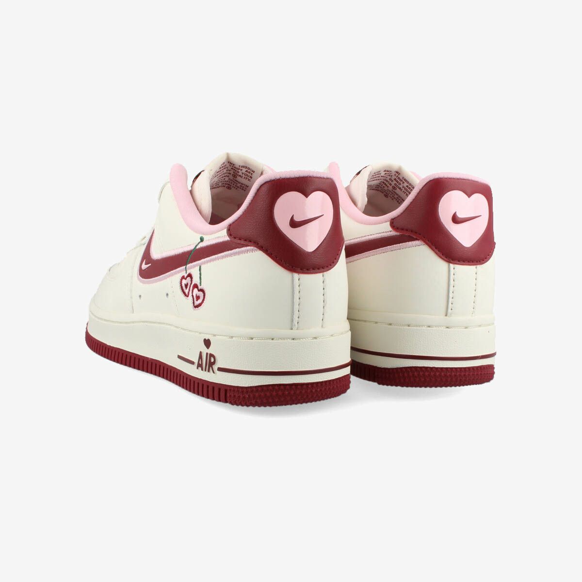 NIKE WMNS AIR FORCE 1 '07 LX SAIL/TEAM RED/SAIL/ALABASTER [VALENTINE'S