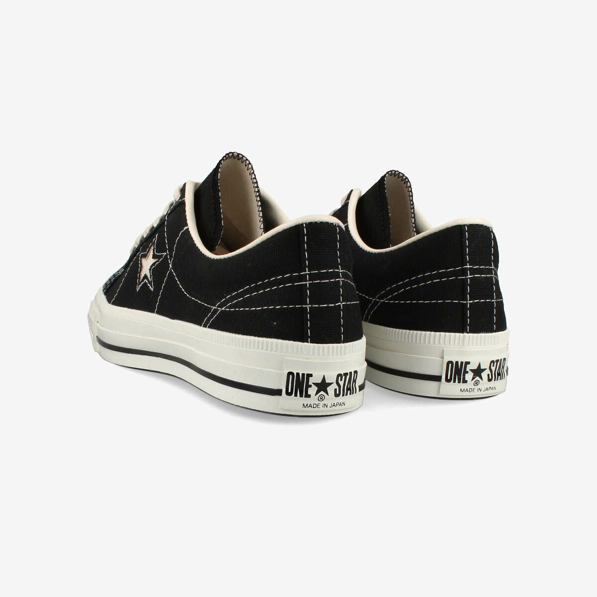 CONVERSE ONE STAR J VTG CANVAS BLACK 【TIME LINE】【MADE IN JAPAN