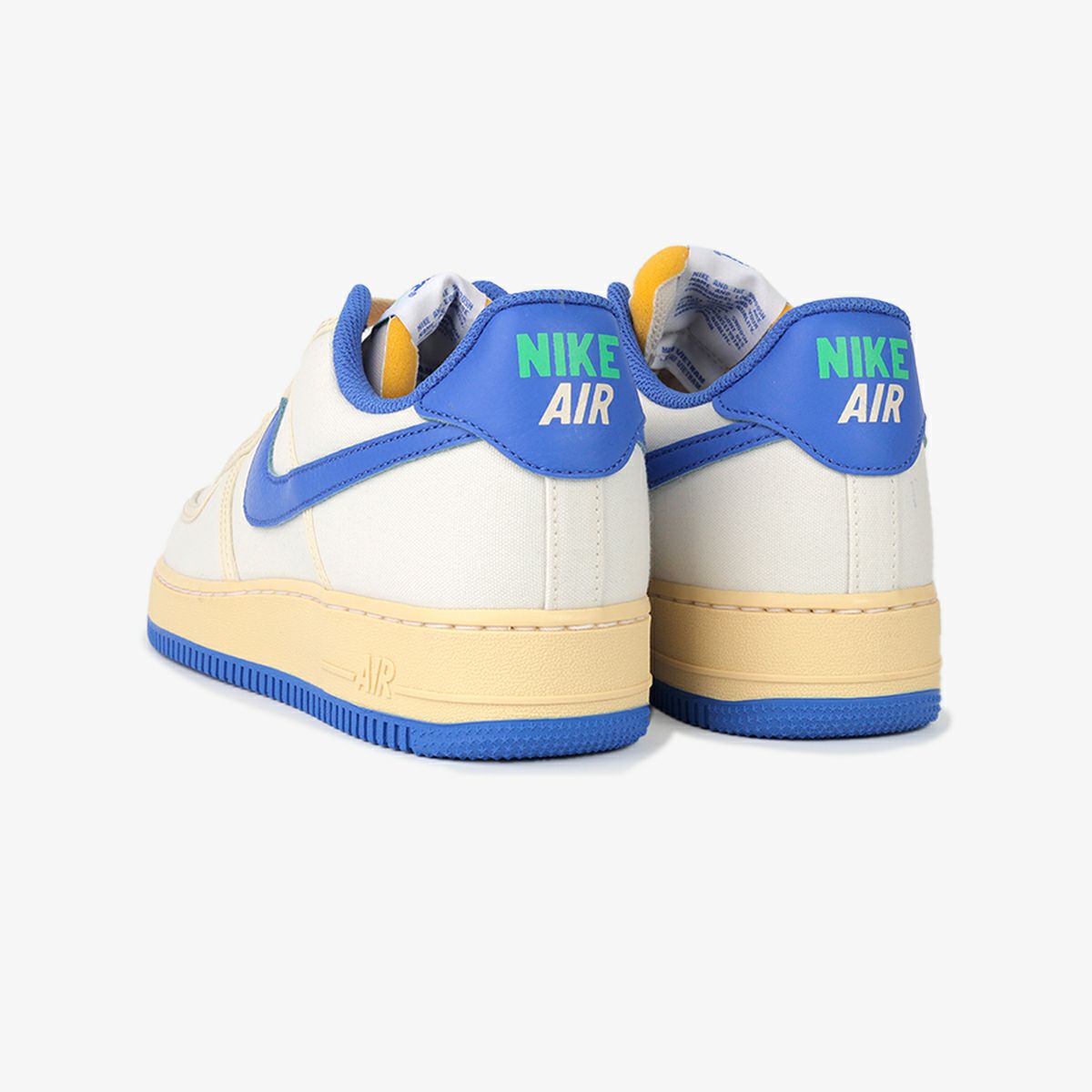 NIKE WMNS AIR FORCE 1 '07 SAIL/MEDIUM BLUE/PALE VANILLA – KICKS LAB.