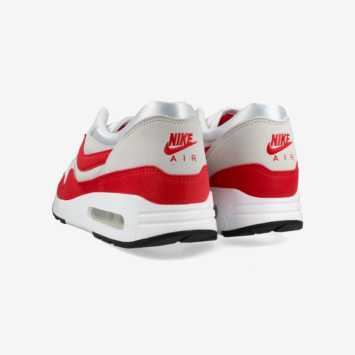 NIKE AIR MAX 1 '86 OG WHITE/UNIVERSITY RED/LT NEUTRAL GREY dq3989