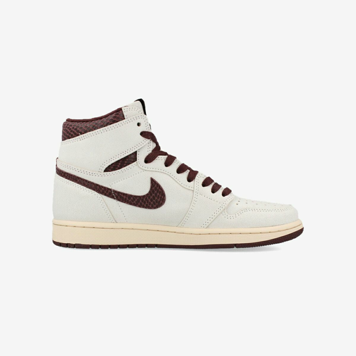 NIKE AIR JORDAN 1 RETRO HIGH OG SP [A Ma Maniere] SAIL/BRGNDY CRUSH/PE