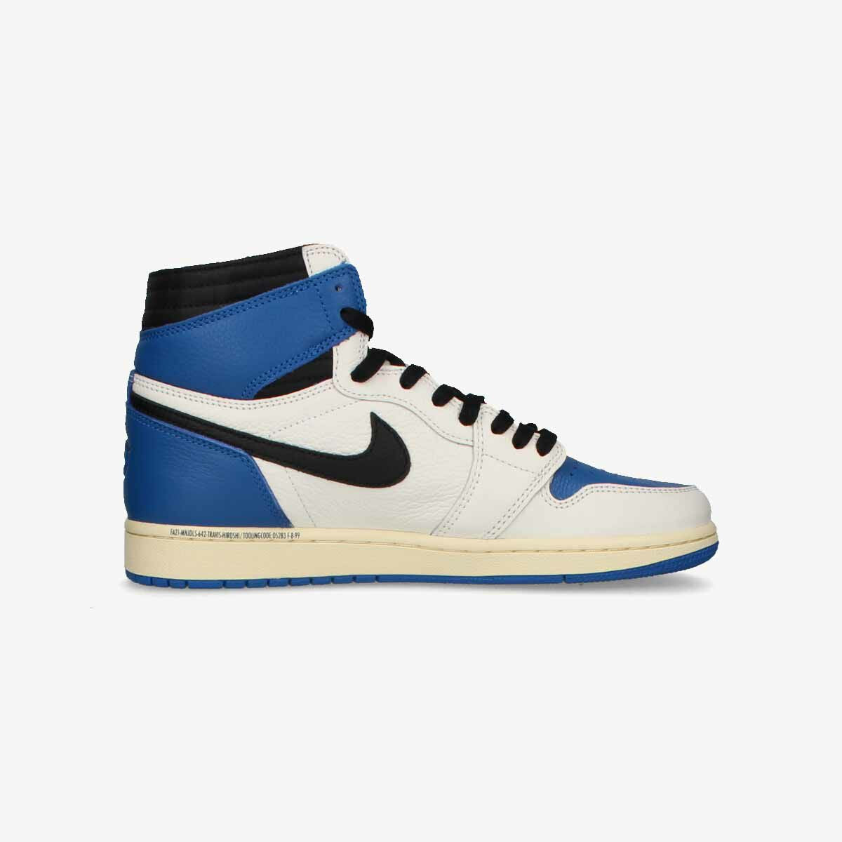 NIKE AIR JORDAN 1 RETRO HIGH [TRAVIS SCOTT] SAIL/BLACK/MILITARY BLUE