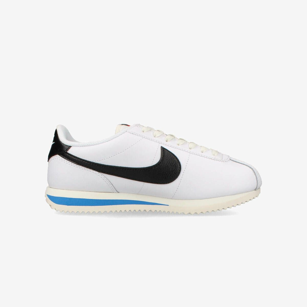 NIKE WMNS CORTEZ WHITE/BLACK/LT PHOTO BLUE/SAIL – KICKS LAB.