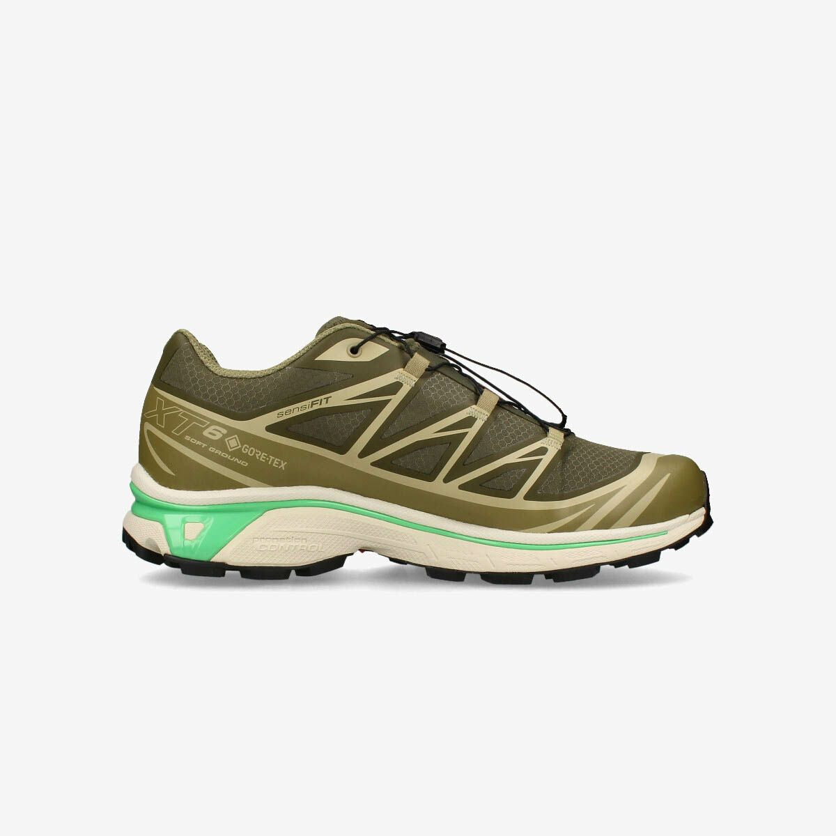 SALOMON XT-6 GTX 【GORE-TEX】 OLIVE NIGHT/DRIED HERB/ALMOND MILK