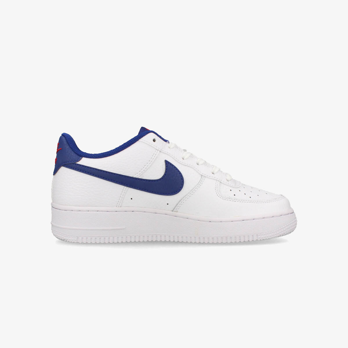 NIKE AIR FORCE 1 GS WHITE/DEEP ROYAL BLUE/UNIVERSITY RED – KICKS LAB.