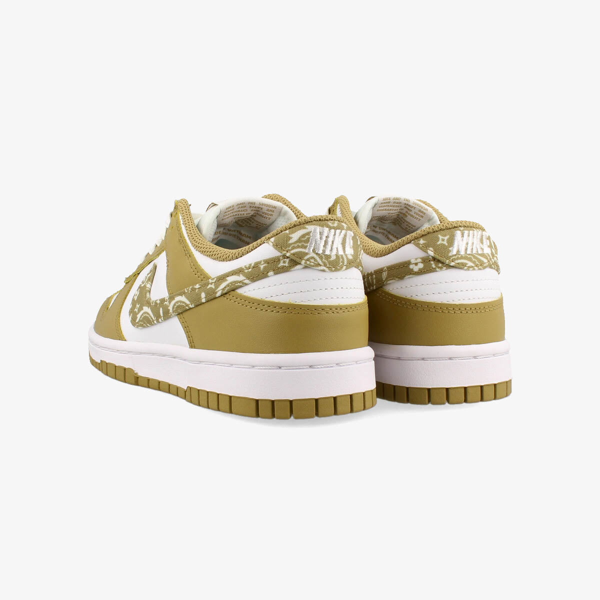 NIKE WMNS DUNK LOW ESSENTIAL 【PAISLEY】 WHITE/BARLEY/WHITE dh4401