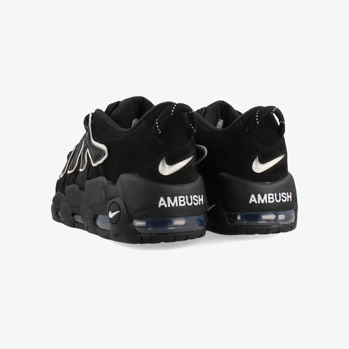 NIKE x AMBUSH AIR MORE UPTEMPO LOW SP BLACK/WHITE/BLACK