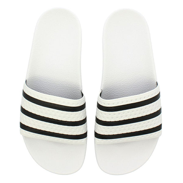 adidas ADILETTE WHITE/BLACK/WHITE