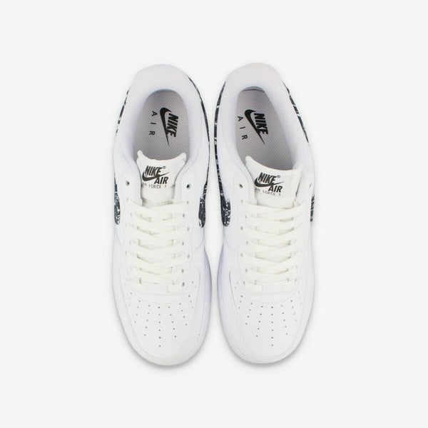 NIKE WMNS AIR FORCE 1 '07 ESSENTIALS WHITE/BLACK/WHITE/WHITE PAISLEY