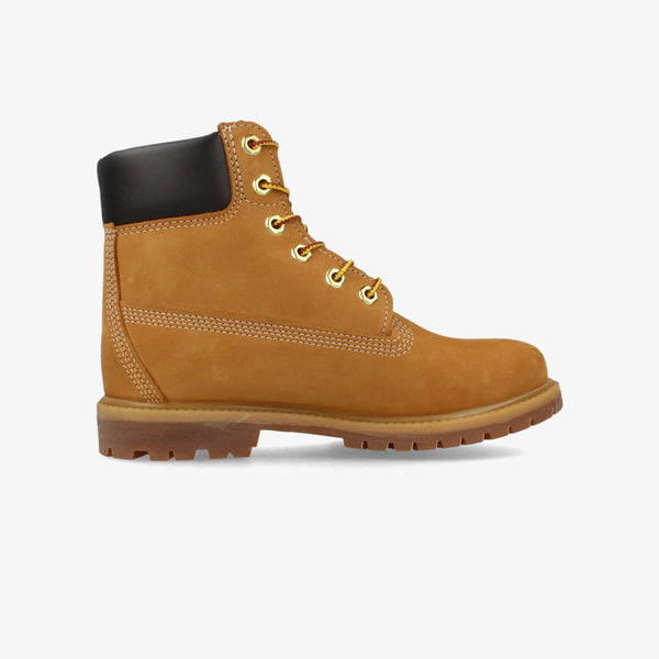 TIMBERLAND 6 INCH PREMIUM WP BOOT JUNIOR'S WHEAT