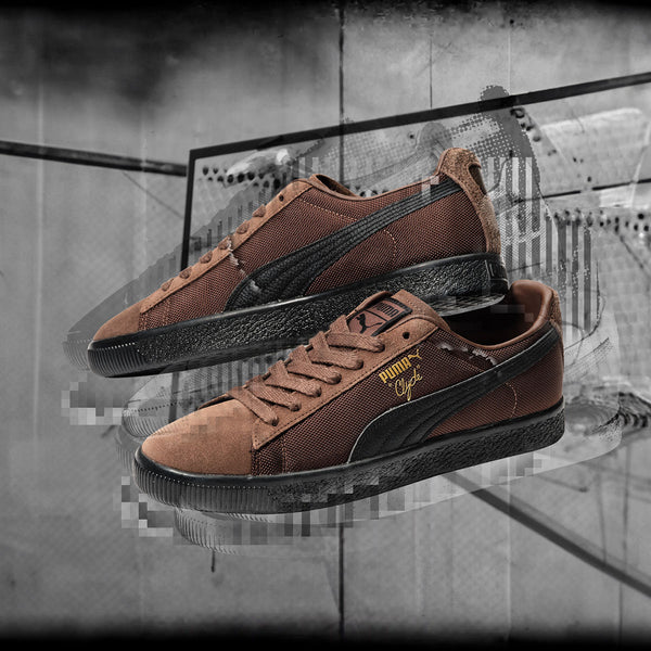 PUMA CLYDE SOPH ESPRESSO BROWN/BLACK -KICKS LAB. EXCLUSIVE-