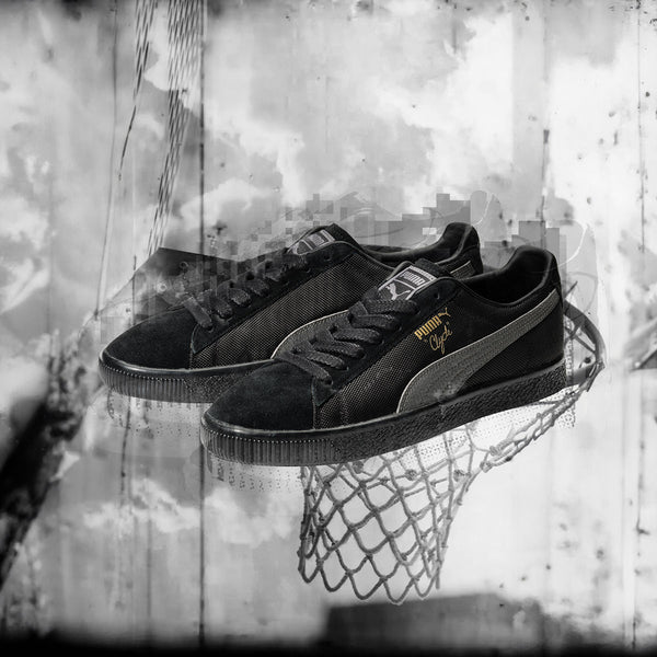 PUMA CLYDE SOPH BLACK/COOL DARK GRAY -KICKS LAB. EXCLUSIVE-