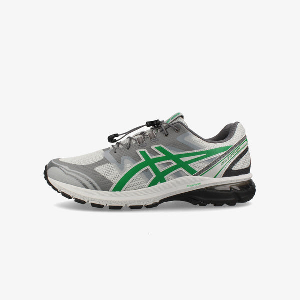 ASICS SPORTSTYLE GEL-TERRAIN × SAN SAN GEAR GREY VIOLET/JOLLY GREEN