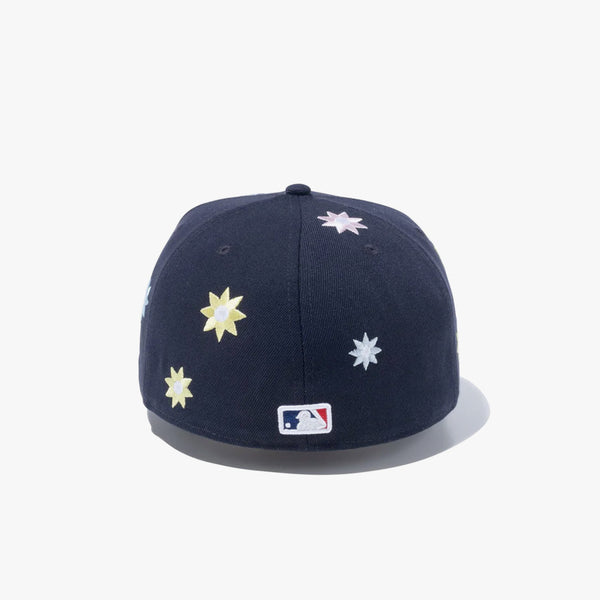 NEW ERA 59FIFTY FLOWER EMBROIDERY NEW YORK YANKEES NAVY