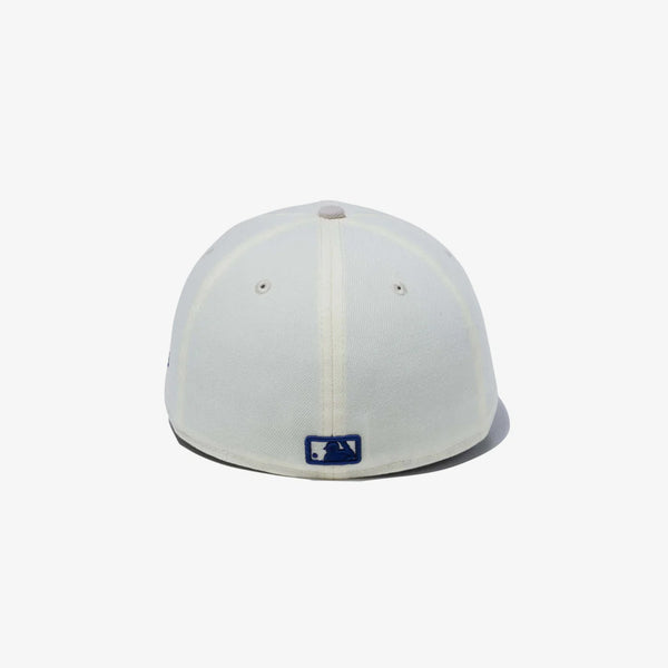 NEW ERA LP 59FIFTY WHITE PACK LOS ANGELES DODGERS CHROME/STONE