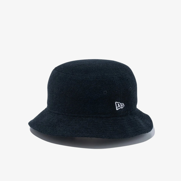 NEW ERA BUCKET01 PILE BASIC BLACK