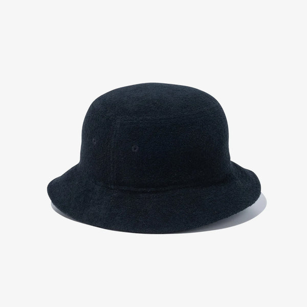 NEW ERA BUCKET01 PILE BASIC BLACK