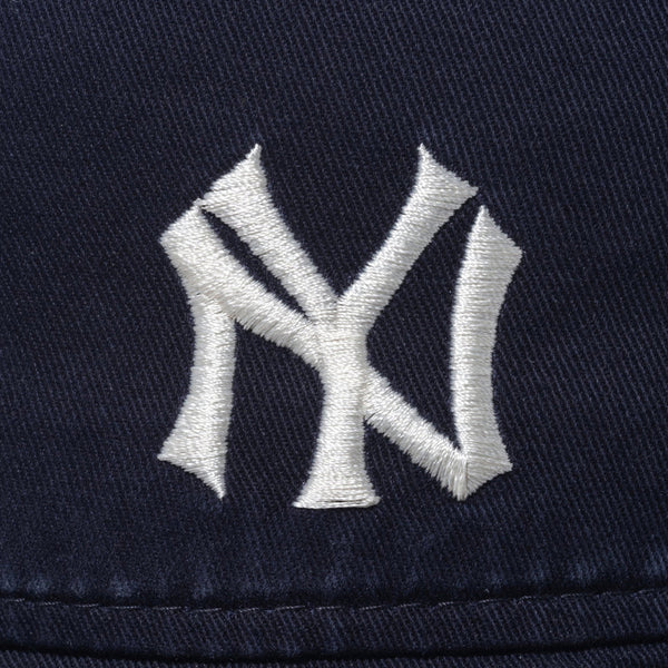 NEW ERA BUCKET01 NEW YORK YANKEES COOPERSTOWN BUCKET HAT NAVY